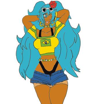 Brazilian miku (digital version)