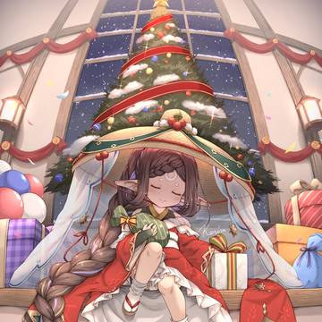 クリスマス レイちゃん