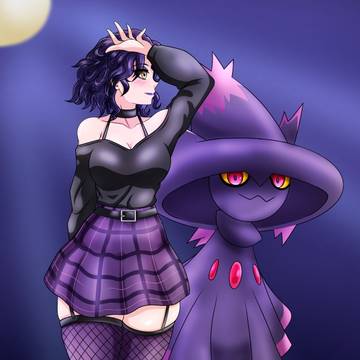 Trainer and Mismagius
