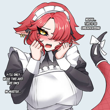 Paprika in maid outfit