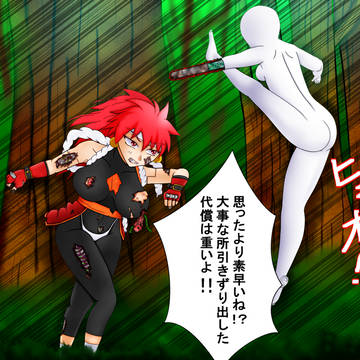 前にskeb依頼で描いたブラッドベリーメカバレ