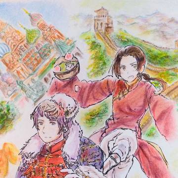 愛を込めて❤模写楽しい!!!