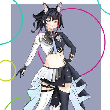 Ookami Mio's Our Sparkle Outfit
