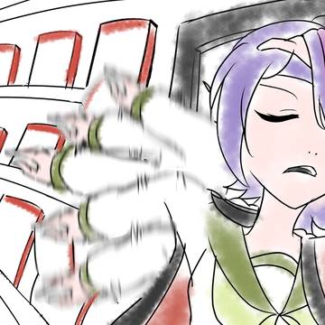 髪かきあげミームパロディ
