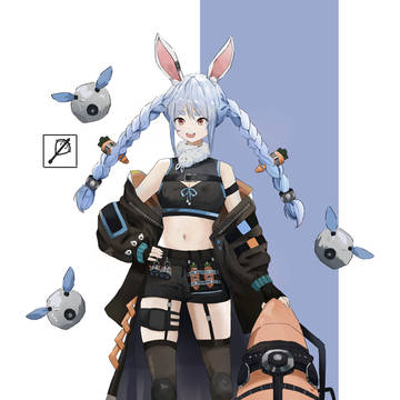 pekora marksman class fanart