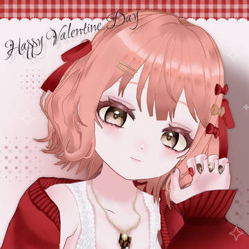 【VRoid衣装】バレンタインリラックスコーデ