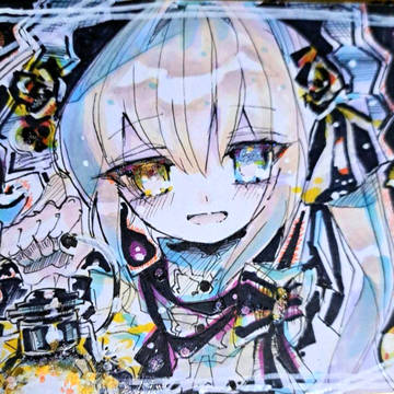 創作イラスト  アナログ