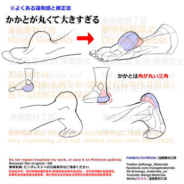 個人メモ:足裏のよくある違和感