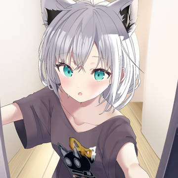 恥ずかしい格好で出てしまう🦊