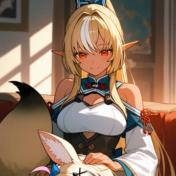 フレアとポルカ仲良し姉妹