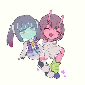 チハルとマキナ