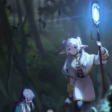 In the woods