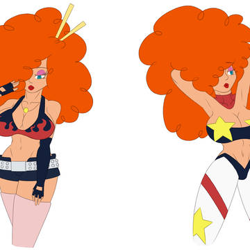Ms. Sara Bellum cosplaying