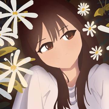 花に包まれて