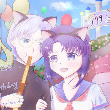 2026.2.2ロイドさんお誕生日祝いイラスト