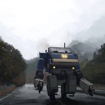 雨が降ったあとの道