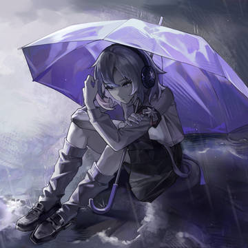 「Rainy Dawn」 MV イラスト☂️