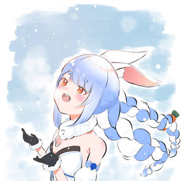 雪うさぎ
