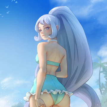 Nejire in bikini