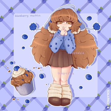 BLUEBERRY MUFFIN GIRL