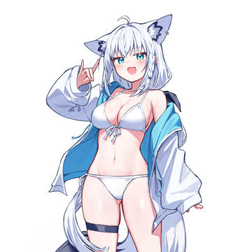 真冬の水着フブちゃん