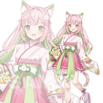 【お仕事】Vライバー様キャラデザ・立ち絵