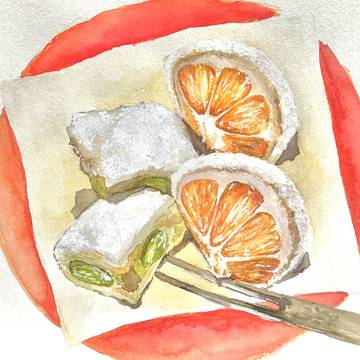 金沢で食べたフルーツ大福