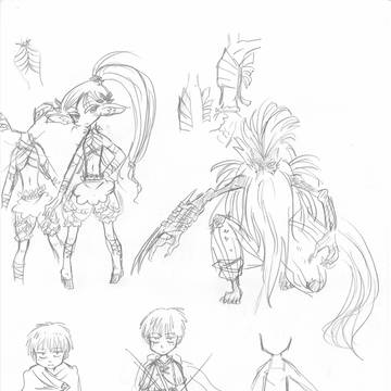 四葉の瞳 セリリ～薔薇斬り白竜～【過去漫画18】