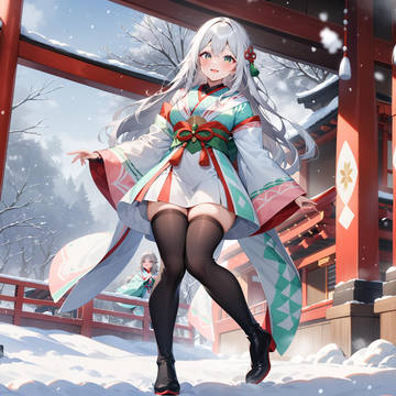 この間、降雪あり