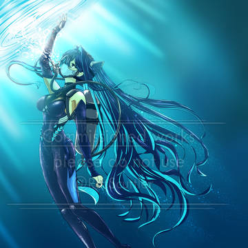 Siren NIKKE Scuba | Commission