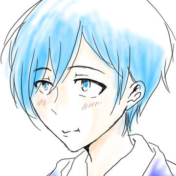 【落書き】もぐもぐ青野