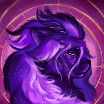 Fursona side profile