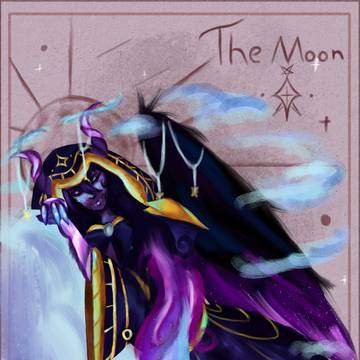 "The Sleepy Moon" 🌙💤