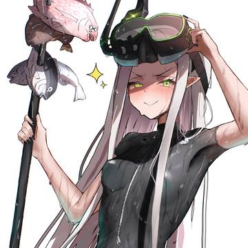 魚獲ってきてくれるレヴィ