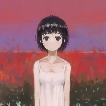 燃える