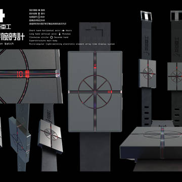 東亜重工製重力子腕時計
