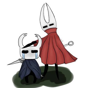 hollow knight (with hornet)