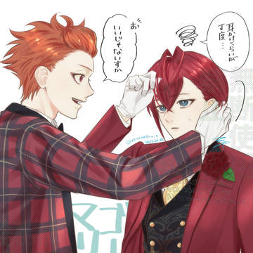 【ツイステ】リドルとエース