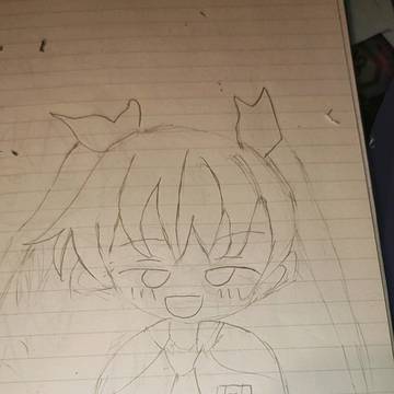 アンチョビ風の女の子