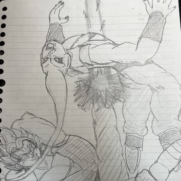 超ベジットvsアル飯ブウ
