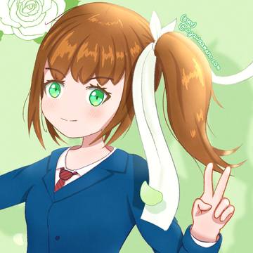 飛川ひかりサイドテール練習