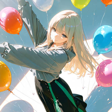 Contrapposto in Balloons