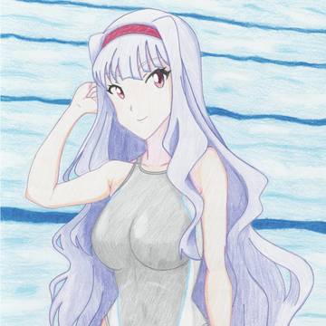 四条貴音（競泳水着のすがた）
