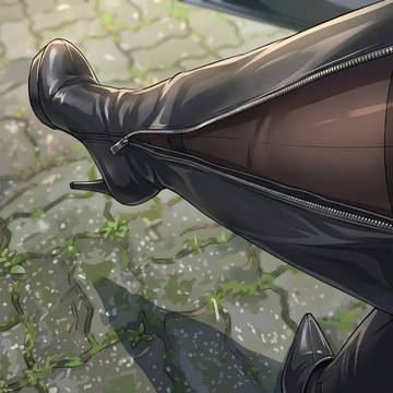 Putting sexy boots on #3
