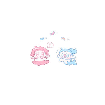 タコとイルカ