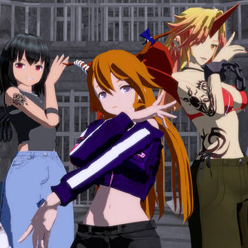 [MMD] ぼかろころしあむ - 鬼天狗河童