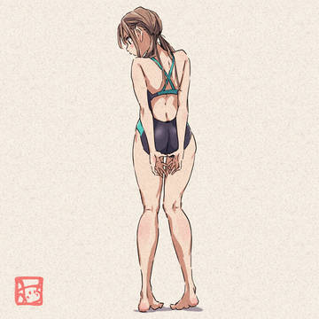 水泳部の気になる先輩の女の子　その28