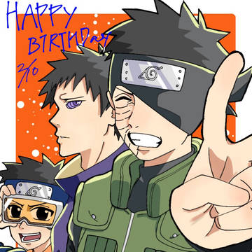 オビト誕生日おめでとう‼️