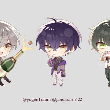 幽玄トラオム男子 グッズイラスト第三弾