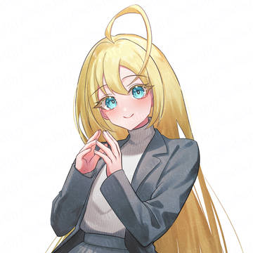 快活な金髪碧眼の女の子